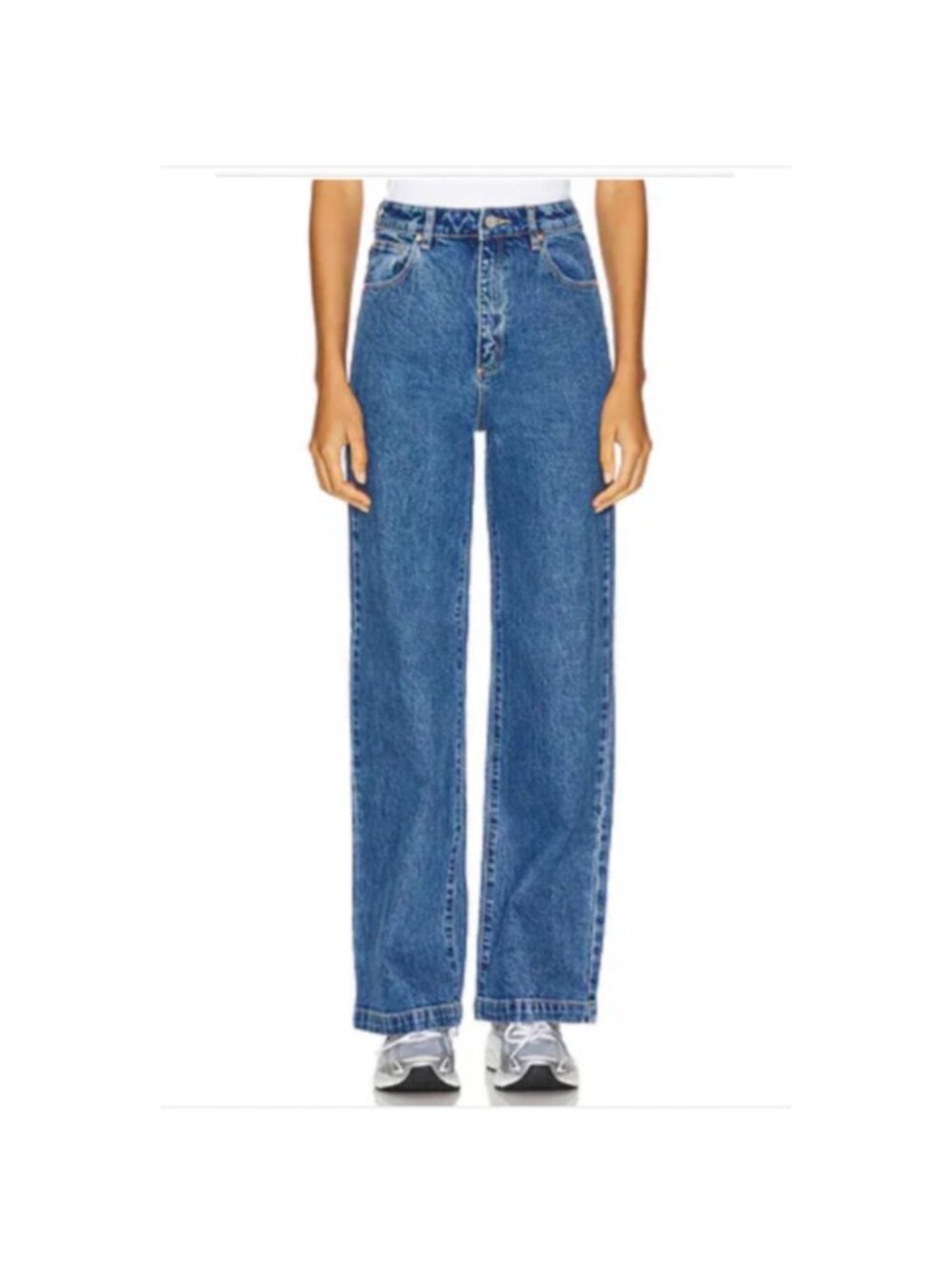 ABrand '94 High and Wide Jeans Womens 28 Full Length Rigid Denim